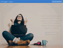 Tablet Screenshot of cbenglishtuition.com